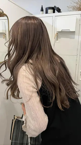 ロング カラー kakeru/ボブ パーマ/レイヤーのヘアスタイル