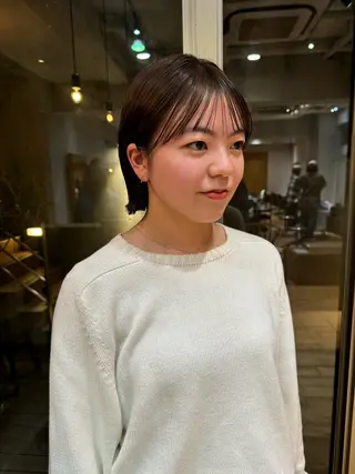 ショート ボブ/ショート 吉田竣のヘアスタイル