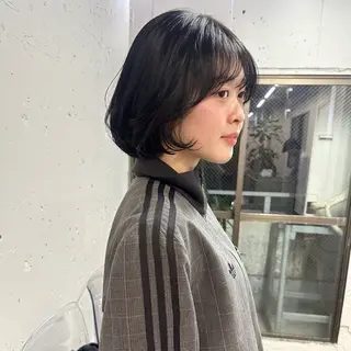 ショート ハッシュカット🎀 レイヤーカットのヘアスタイル