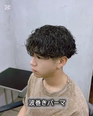 メンズ 池田 駿のヘアスタイル