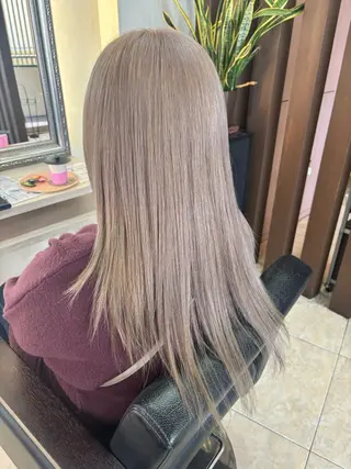 ロング カラー デザインカラー/ オダセイナのヘアスタイル