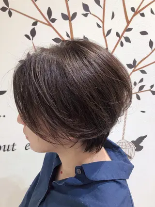 ショート カラー 店長 後藤剛のヘアスタイル