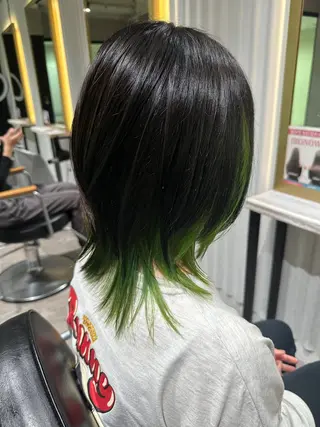 ミディアム カラー ラフィスヘアー シン 大分店所属・ラフィスヘアー 大分店のヘアスタイル