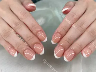 ネイル 神田 ココナッツのネイルデザイン