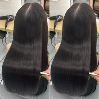 ロング 新宿No.1艶髪矯正 美艶カラー/FUKAのヘアスタイル