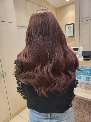 ロング カラー 社内カット講師・店長 菅原賢一のヘアスタイル