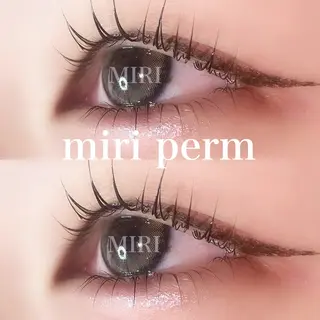 マツエク・マツパ まつげパーマ&アイブロウMIRI所属・🌷まつ毛パーマ 専門店MIRI 🌷のマツエク・マツパデザイン