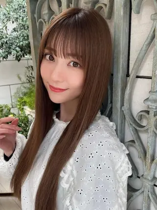 セミロング カラー パーマ ヘアアレンジ 韓国ヘア×2way 🇰🇷和知拓郎のヘアスタイル