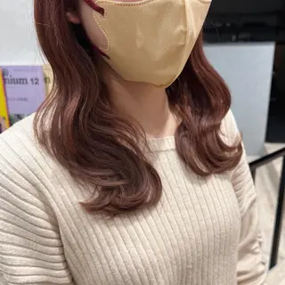 堀結香/顔まわり レイヤー/蒲生四丁目のヘアスタイル