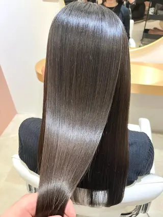 ロング LAGRECE大阪梅田店所属・美髪矯正・髪質改善 【中村吉孝】のヘアスタイル