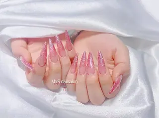 ネイル MxS Nail 【長さだし/フィルイン/マグネット/ワンホンネイル/韓国ネイル/パラジェル】所属・M×S Nail みなのネイルデザイン