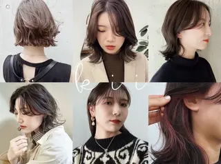 ミディアム kii🧺福岡美容室 パーマ/ウルフのヘアスタイル