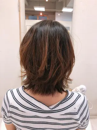 ショート 阿部 美咲のヘアスタイル