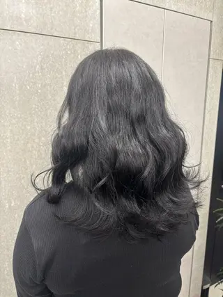 セミロング ツヤカラー/ KAZAMA❤️✨のヘアスタイル