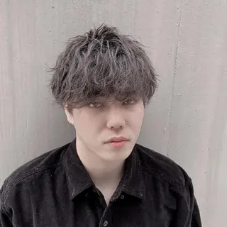 パーマ メンズ メンズ縮毛矯正 ♠️店長下平隼人のヘアスタイル