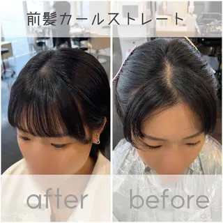 ショート パーマ 【髪質改善/縮毛矯正 /カラー】ホサカのヘアスタイル