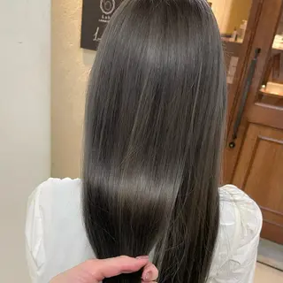 ロング カラー ヘアアレンジ maoブリーチ無し 似合わせカラーのヘアスタイル