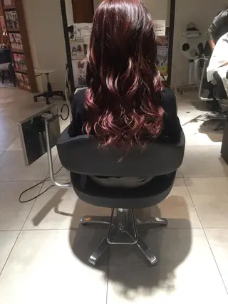 セミロング colorshair 田宮店/大岡亮介のヘアスタイル