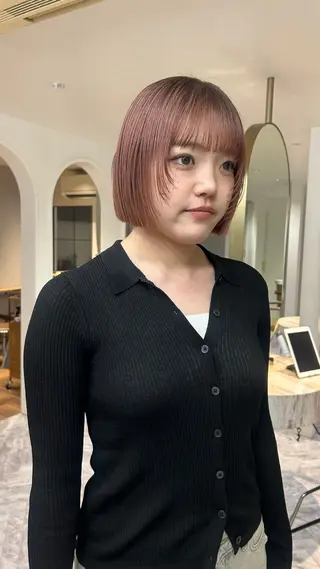 じゅわっと暖色カラー 🍊Moemiのヘアスタイル