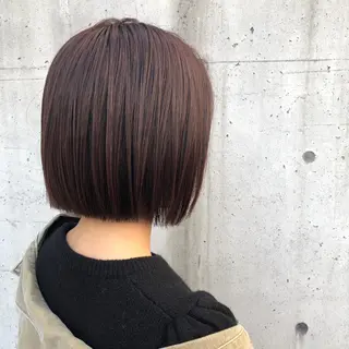 ミディアム カラー emme エミィ/立川のヘアスタイル
