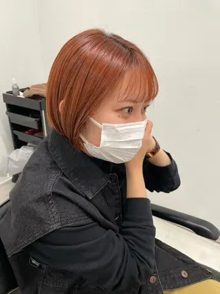 ショート カラー キッズ オトナヘア🌸 harukaのヘアスタイル