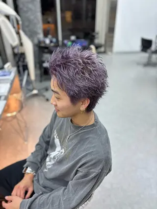 カラー メンズ DEW ITSUKIのヘアスタイル