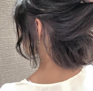 ショート カラー ヘアアレンジ アンドウ ユウ/ レイヤーカット/韓国のヘアスタイル