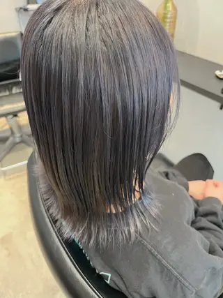 ミディアム 垢抜け/イメチェン color🦩ちあきのヘアスタイル