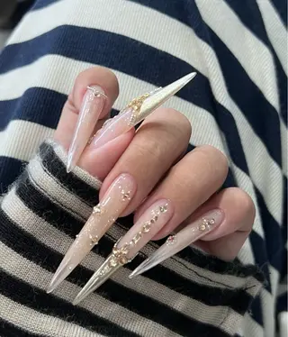 ネイル 長さだし専門 ありさのネイルデザイン