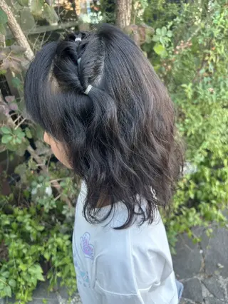 パーマ 岡本 小百合のヘアスタイル