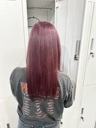 セミロング カラー 透明感/ダブルカラー /🌸ERI🌸のヘアスタイル