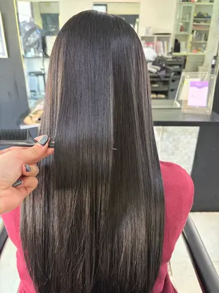 ロング カラー 美容室アリエルセバスチャン所属・🍵rinka 🍵カラーモデル募集のヘアスタイル