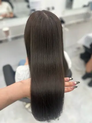 ロング カラー 上品モテヘア🩶 karen🩶のヘアスタイル