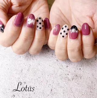 ネイル ネイル＆脱毛 Lotus🌸のネイルデザイン
