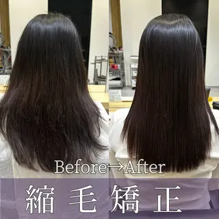 セミロング FURUSHO 栄店所属・癖毛改善縮毛矯正 /中山なかやまのヘアスタイル