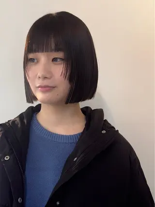 ショート sync所属・マツウラ サキミのヘアスタイル