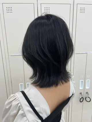 ミディアム COA GINZA 空也/前髪/顔まわりのヘアスタイル