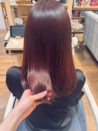 カラー 市吉 杏奈のヘアスタイル