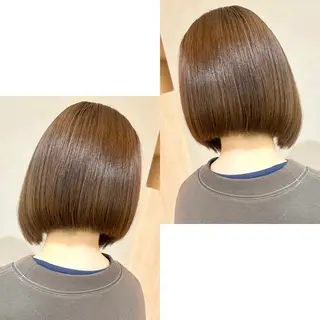 ショート カラー Realme  京都四条烏丸ドゥエby  yk所属・小塚 耀介✂︎ ショートボブ特化のヘアスタイル