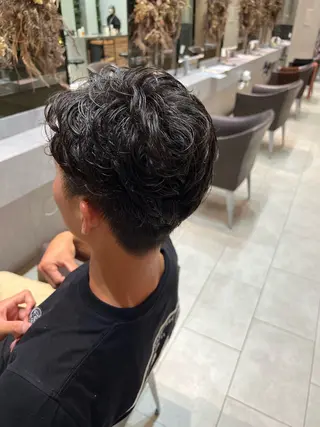 パーマ メンズ 🫧Ai/ ロロネー森ノ宮💖のヘアスタイル