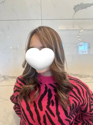 ロング arl 豊田店アシスタントのヘアスタイル