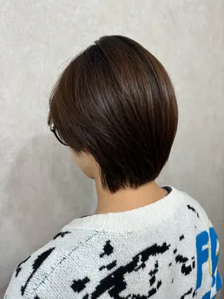 ショート 艶カラー/レイヤー Mio🌸のヘアスタイル