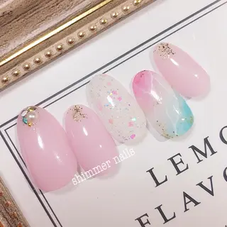 ネイル shimmer nailsのネイルデザイン
