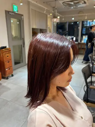 ミディアム カラー Lian Tokyo所属・樋口 将輝のヘアスタイル