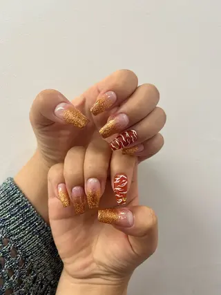 ネイル éclat-nail salon-所属・松本 ゆみかのネイルデザイン