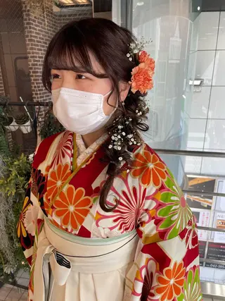 ニュアンスネイル/ ボブ/まちゃこのヘアスタイル