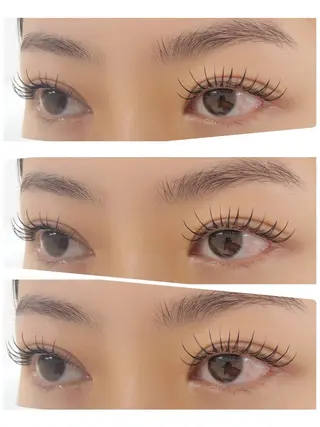 マツエク・マツパ ribbon水戸店所属・原田 美波のマツエク・マツパデザイン