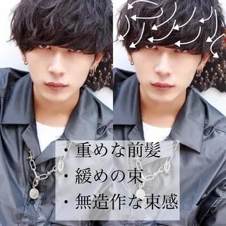 カラー メンズ 【渋谷メンズ特化】 🔥BLUCK🔥のヘアスタイル