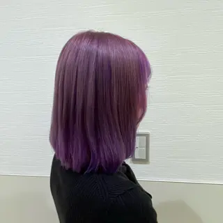 ミディアム カラー miho‪𓂃 ANNETTAのヘアスタイル