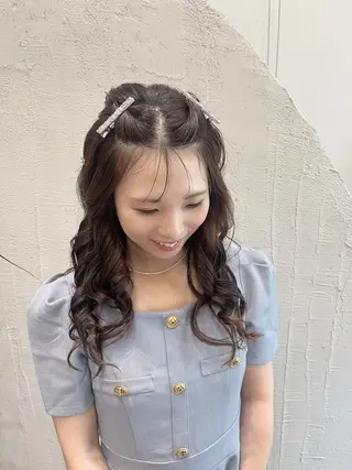 ヘアアレンジ 金沢市/美容師/ 岡島由希美のマツエク・マツパデザイン
